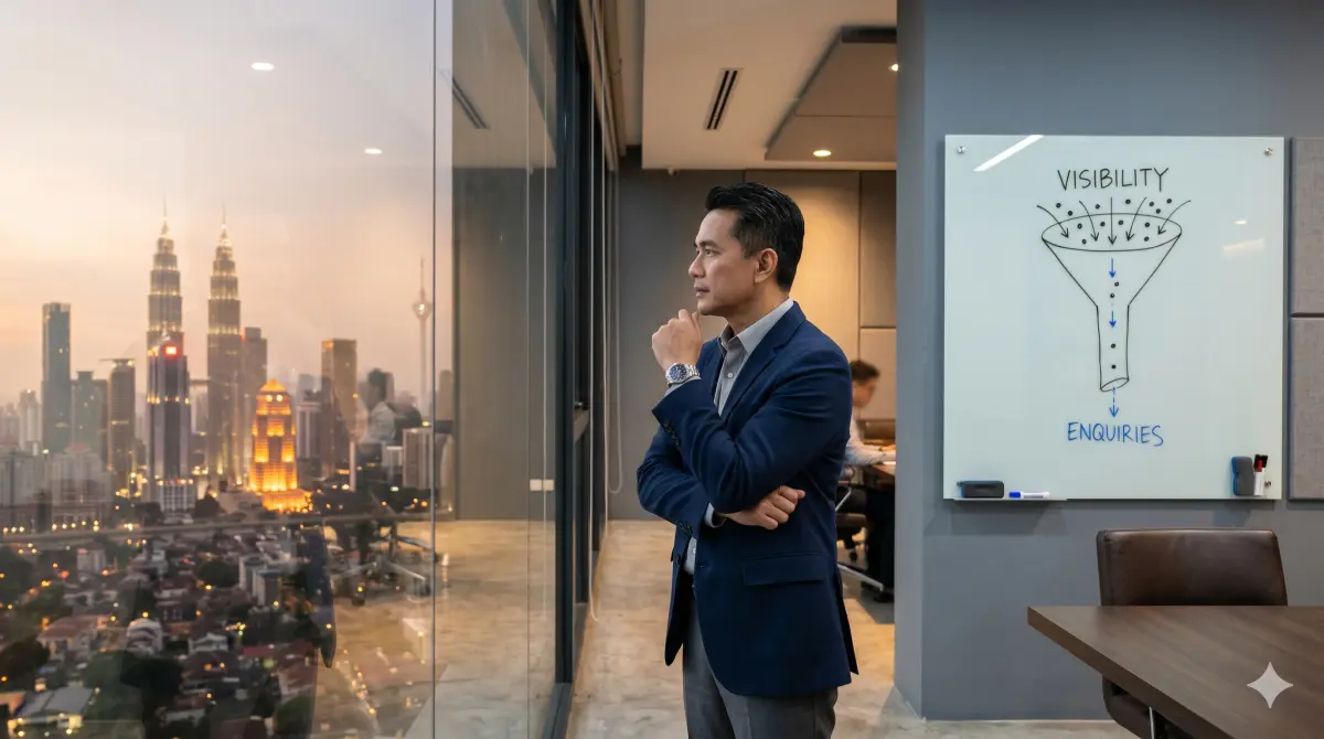 When Quality Cannot Be Seen, Visibility Wins — Why Website Traffic Is a Strategic Asset, Not a Vanity Metric